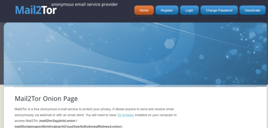 Mail2Tor@onion Mail2Tor@onion