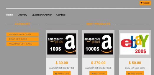 Gift AMAZON Ebay
Walmart Cards buy Gift AMAZON Ebay Walmart Cards buy